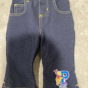 Vintage Disney Winnie the Pooh jeans sz 12/18m